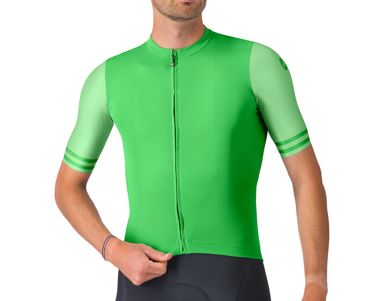 Castelli Prologo Lite 2 Short Sleeve Jersey (Kelly Green) (M)